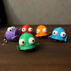 3D  Cute R.E.P.O Robot chaveiro